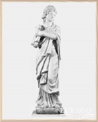 Статуя Девушка с Арфой