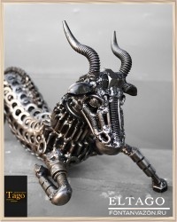 Recycled Metal Capricorn