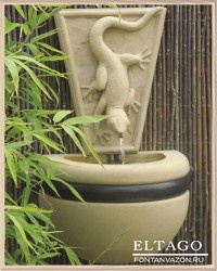 Gecko Bowl Fountain