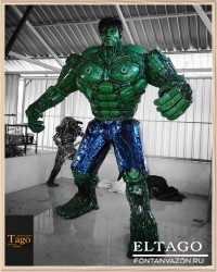 Recycled Metal Green Giant