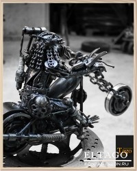 Recycled Metal Hunter Rider: Type III