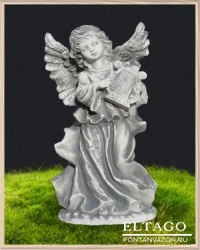 Фигурка ангел с арфой