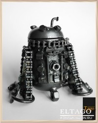 Mini Steampunk Astromech Droid
